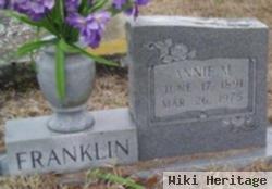 Annie M Franklin