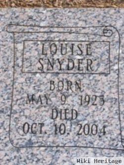 Louise Snyder Bailey