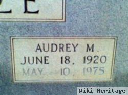 Audrey M. Glaze