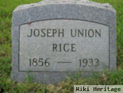 Joseph Union Rice