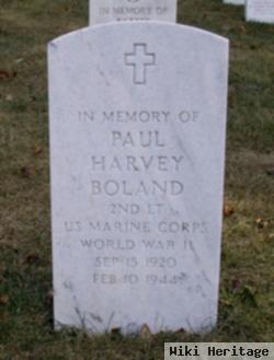 Lieut Paul Harvey Boland