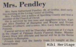 Susie Southerland Pendley