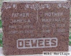 Martha F "mattie" Huddleston Dewees