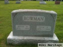 Minnie M. Bowman