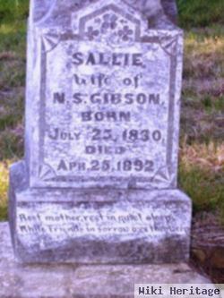 Sallie Boyles Gibson