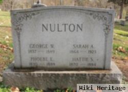 Sarah A. Nulton