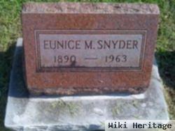 Eunice M. Chapman Snyder