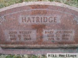 Mary Josephine Vickery Hatridge