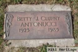 Betty J. Clupny Antonucci