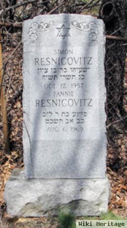 Fannie Niman Resnicovitz