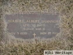 Herbert Albert "herb" Shannon