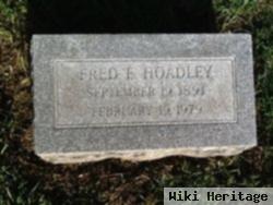 Fred F Hoadley