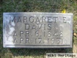 Margaret E Davis