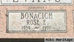 Rose E. Evans Bonacich