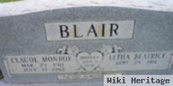 Claude Monroe Blair