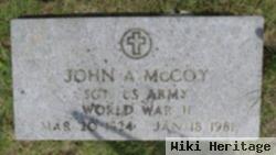 John A. Mccoy