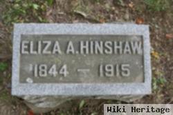 Eliza A. Hinshaw