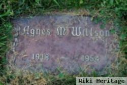 Agnes M Willson