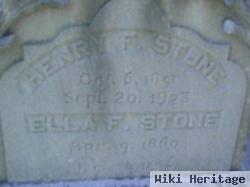 Henry F "frank" Stone