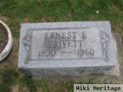 Ernest E Privett