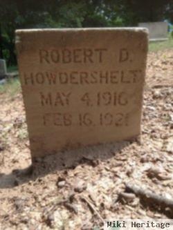 Robert D Howdershelt