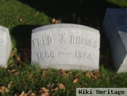 Fred J Rhodes