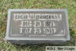 Edgar M Zimmerman