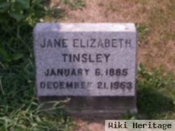 Jane Elizabeth Tinsley