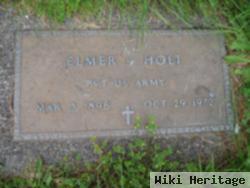 Pvt Elmer J. Holt