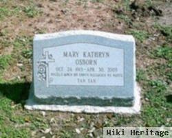 Mary Kathryn Osborn