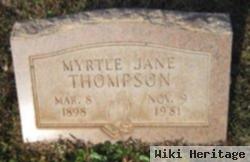 Myrtle Jane Wright Thompson