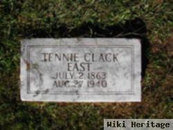 Tennessee C "tennie" Clack East