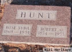 Robert O Hunt