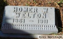 Homer W Welton