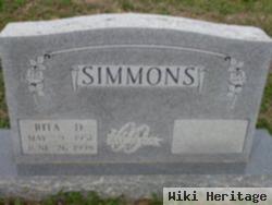 Rita D Simmons