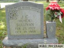 J C "huncie" Sullivan