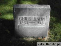 Christian "chris" Hahn