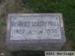 Robert Leroy Null