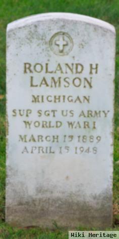 Roland H Lamson