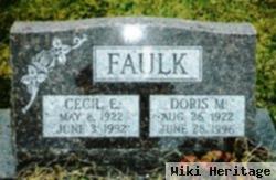 Cecil E Faulk