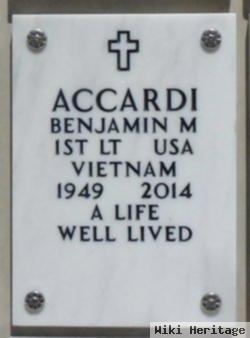 Benjamin Michael Accardi