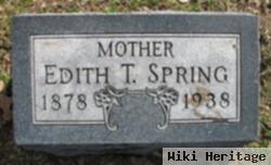 Edith Thatcher Spring