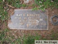 Lieut Ray Gerald "jerry" Burkett