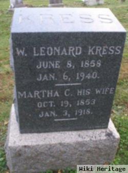 Martha C. Keefer Kress