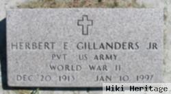 Pvt Herbert E Gillanders, Jr