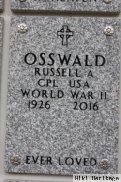 Russell A Osswald