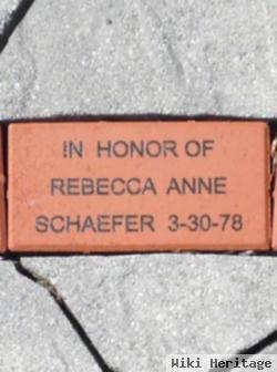 Rebecca Anne Schaefer