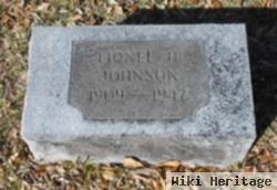 Lionel H Johnson