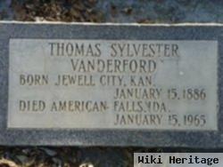 Thomas Sylvester "vess" Vanderford