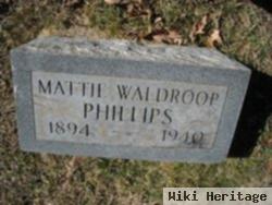 Mattie Waldroop Phillips